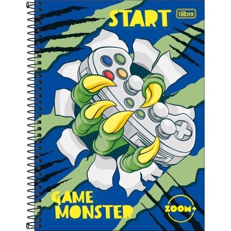 CADERNO 1X1 C.D. ZOOM MASC. 
